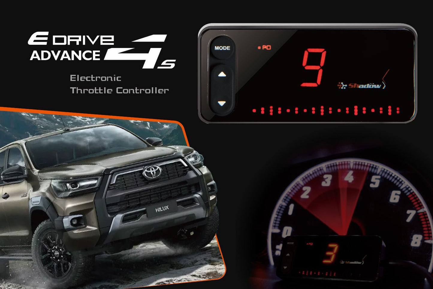 Shadow E-Drive 4S Electronic Throttle Controller for Subaru
