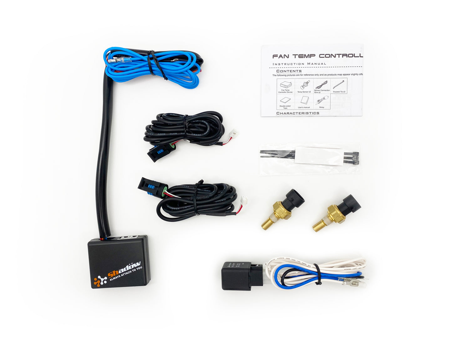 Electronic Digital Radiator Fan Temperature Controller