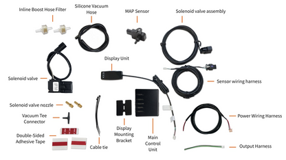 Shadow Electronic Turbo Boost Controller LITE & 3 Port Solenoid Kit