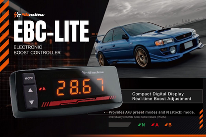 Shadow Electronic Turbo Boost Controller LITE & 3 Port Solenoid Kit